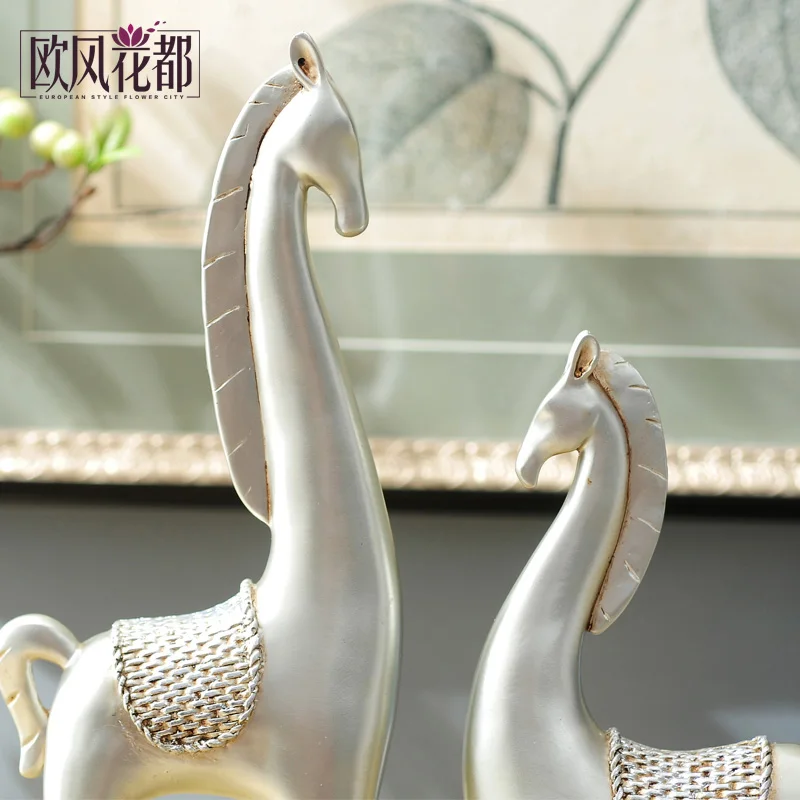 Подарок в современном стиле украшение для гостиной олень смола ремесло подарок