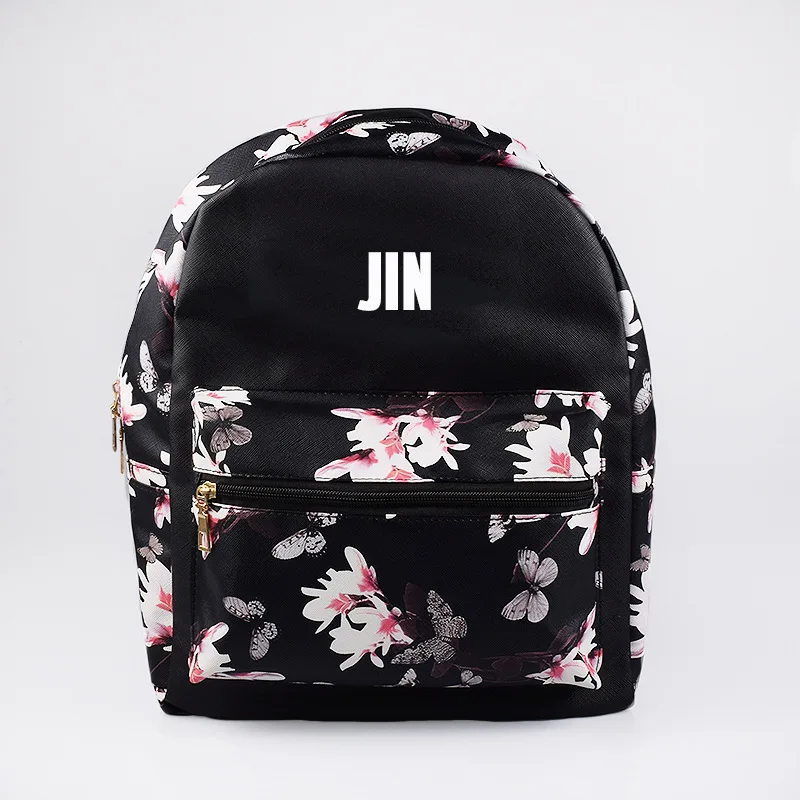 Kpop Bangtan jungkook jimin suga корейский вариант студенческого рюкзака женский Школьный