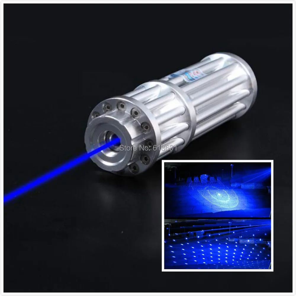 

Most Powerful Burning Lazer Torch Cannon 450nm 500000m 500w Flashlight Blue Laser Pointer Burn Dry Wood Light Cigars Hunting