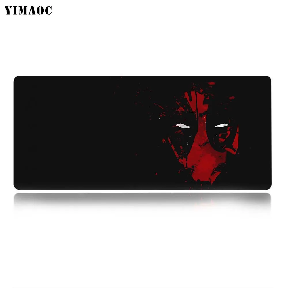 YIMAOC Marvel comics Deadpool коврик для мыши 40x90 см компьютерный коврик для мыши Противоскользящий коврик для игровой мыши из натурального каучука - Цвет: MP1 40x90cm