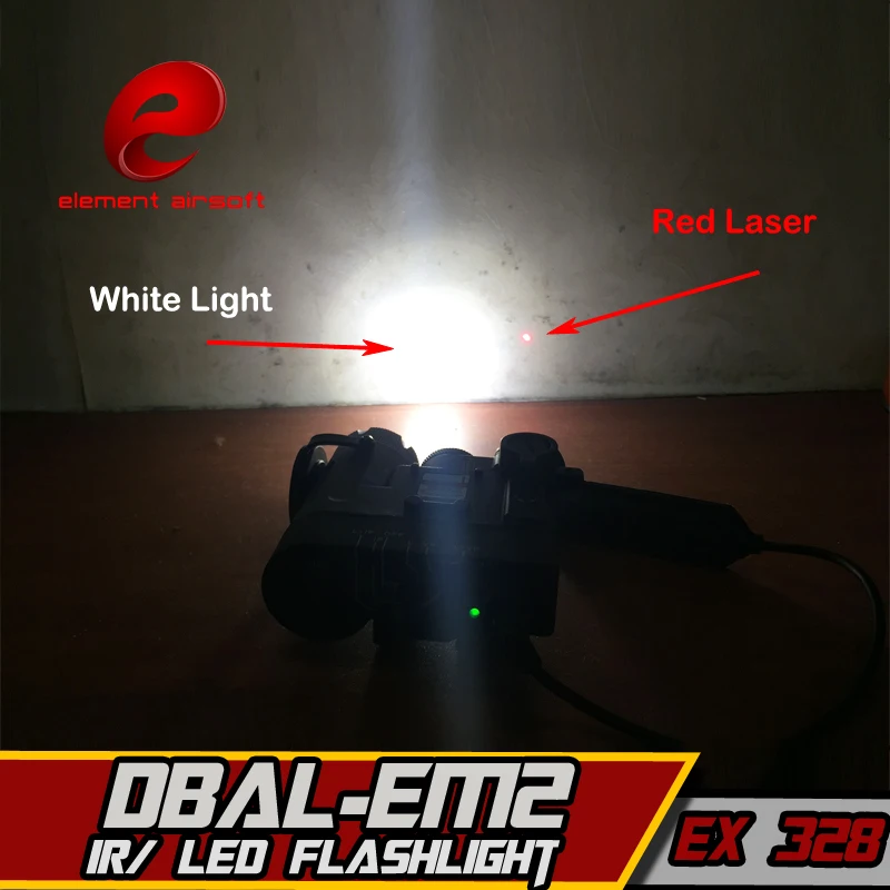 Элемент страйкбол Фонарик ИК лампа лазерный Arsoft светодиодный фонарь DBAL D2 lazer для