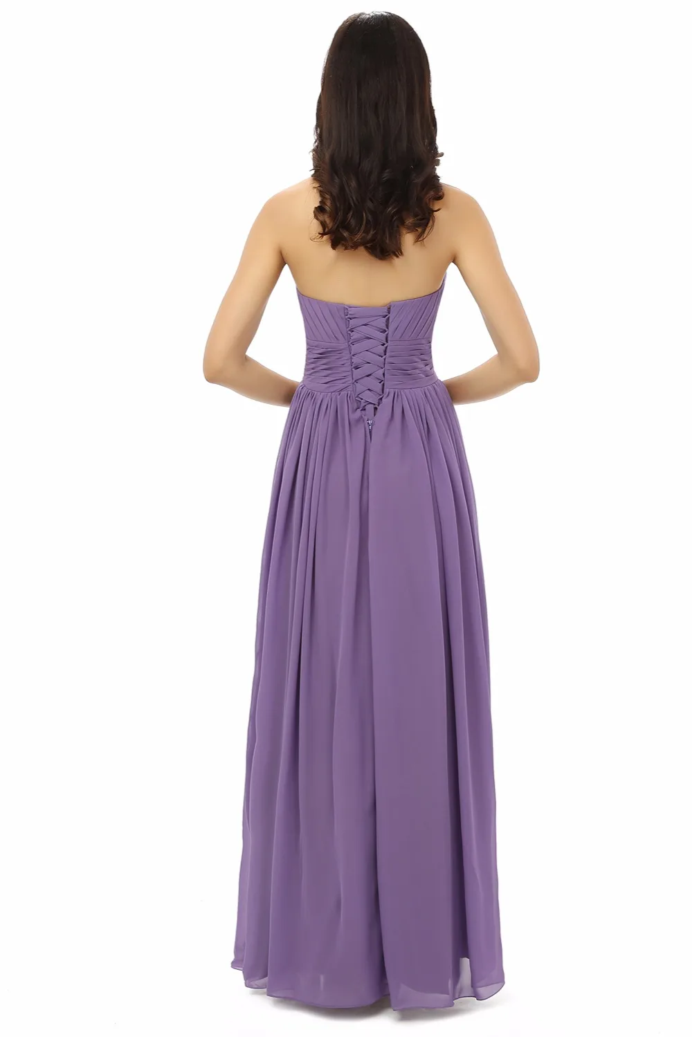 Forevergracedress фиолетовый цвет платье подружки невесты Новинка без рукавов длинное