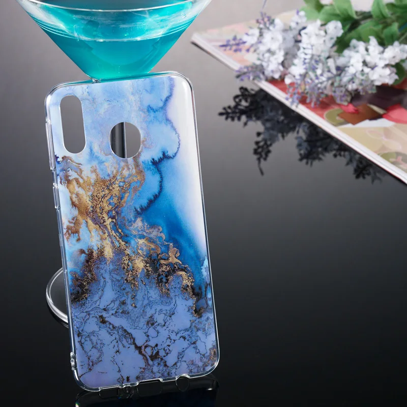 

Fashion Mandala Marble Soft TPU Case Mobile Phone Bags Silicone Cover Shell Skin Coque Fundas Capa for Samsung Galaxy M10 M20