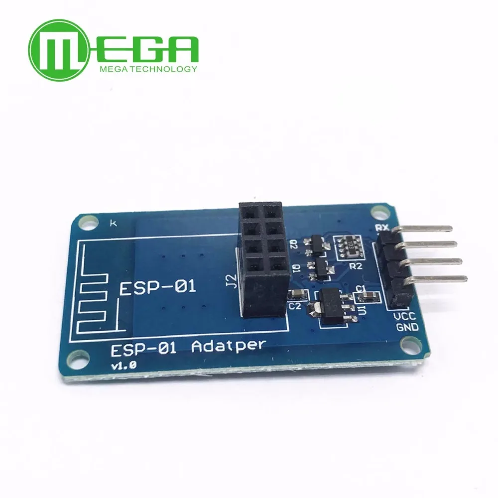 Модуль беспроводного адаптера ESP8266 ESP-01 ESP01 3 В 5 | Электронные компоненты и