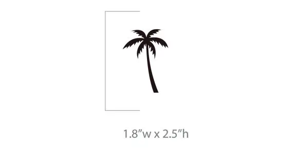 36 шт./компл. наклейки на стену в форме пальм|tree sticker|stickers forpalm tree sticker |