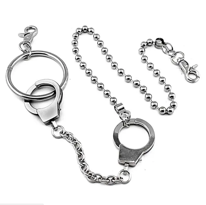 80 см винтажная популярная цепочка в стиле панк-рок брюки-хипстер Жан брелок