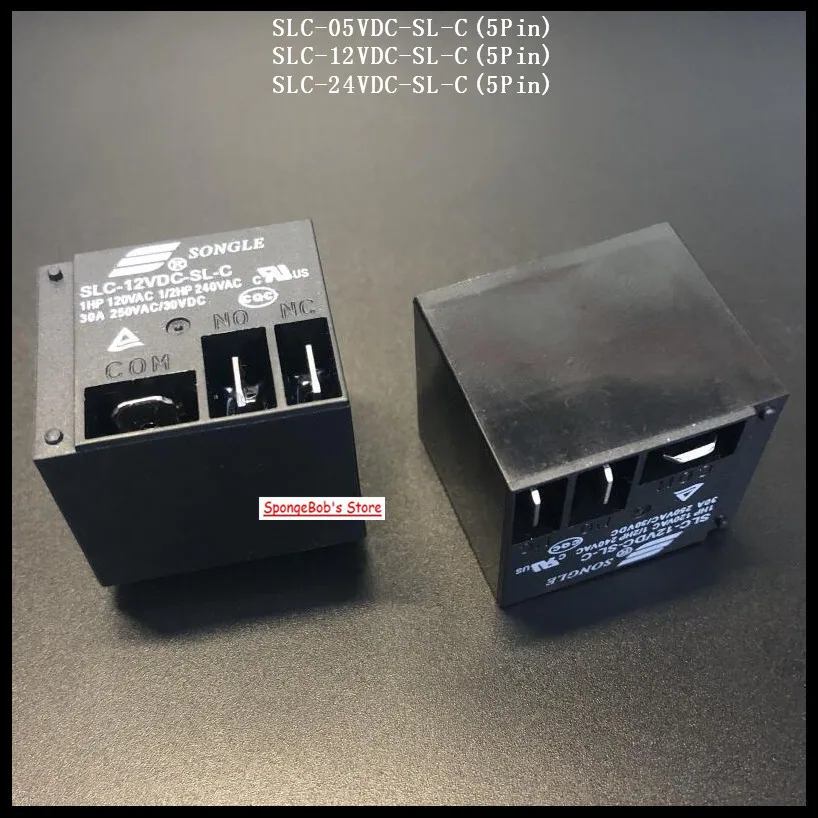 Реле мощности 5 контактов В 12 24 30 А T91 2 шт./лот SLC-05VDC-SL-C / SLC-12VDC-SL-C SLC-24VDC-SL-C |