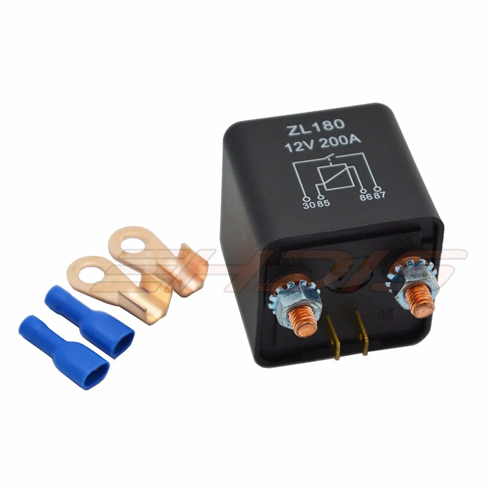 Ehdis 2 Pin 12 V/24 V 200A реле с медным клеммами нормально вкл/выкл розетка устройство