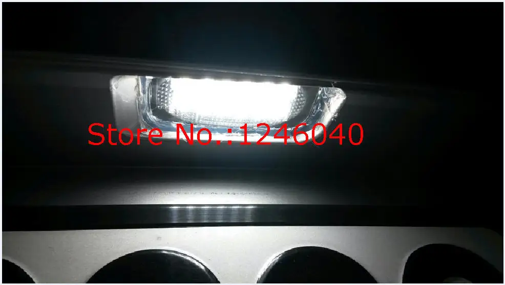 2 шт. светодиодный светильник номерного знака для Benz C Class W203 4D Sedan 01 07 CLK320 W209 03 08|light