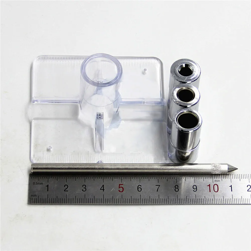 

Drill Locator Guide Kit Set Woodworking Oblique Hole Guide Drill Bit Depth Ring Positioner Drill Woodworking Tool 6mm 8mm 10mm
