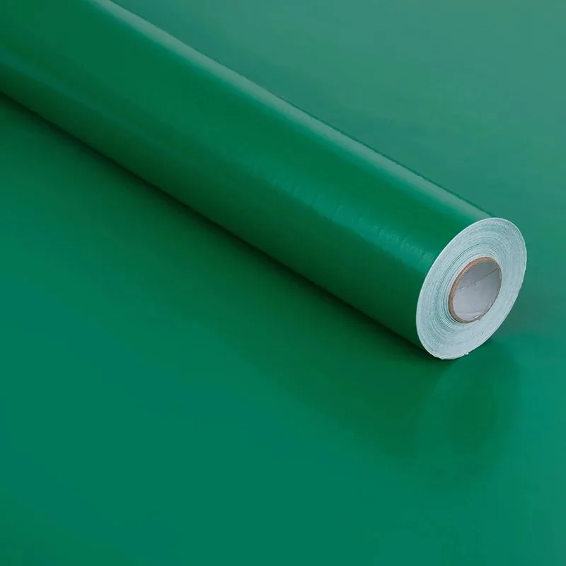 Dark Green 24 цвета, самоклеющиеся виниловые матовые обои, наклейка на стену, оконная пленка для домашнего декора, мебель для гостиной, кухни, Отремонтированная - Цвет: Dark Green