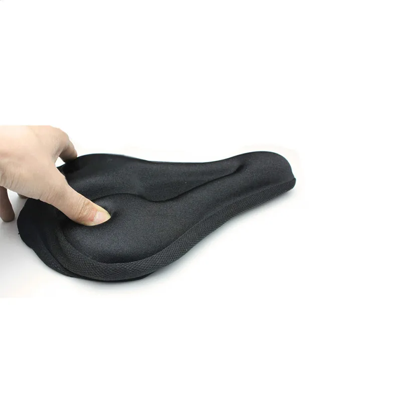 3D Силиконовый гелевый коврик для велосипедного седла мягкая Толстая