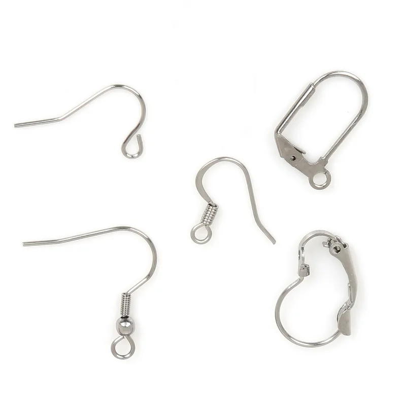 

New Arrival! Earrings Clasps Stainless Steel Earring Hook Earring Findings DIY Jewelry Making