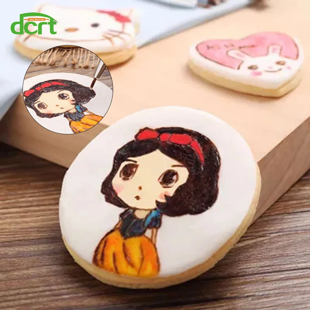 6 шт./компл. нейлон DIY торт картина для декора ручка узорная выпечка Кондитерские