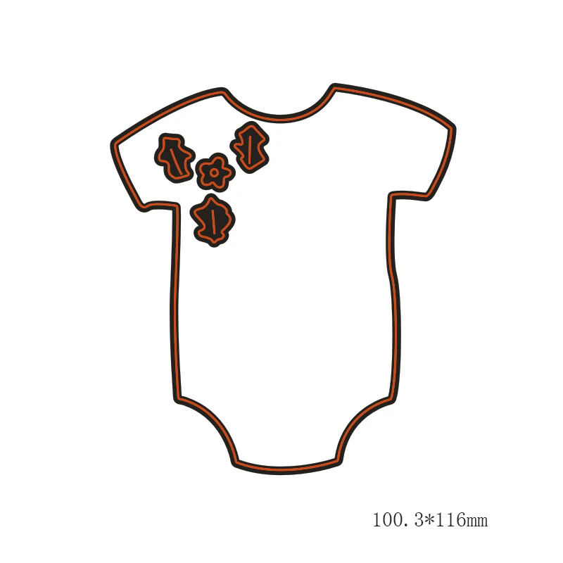 Детская одежда металлические стальные штампы трафарет для рукоделия творческие