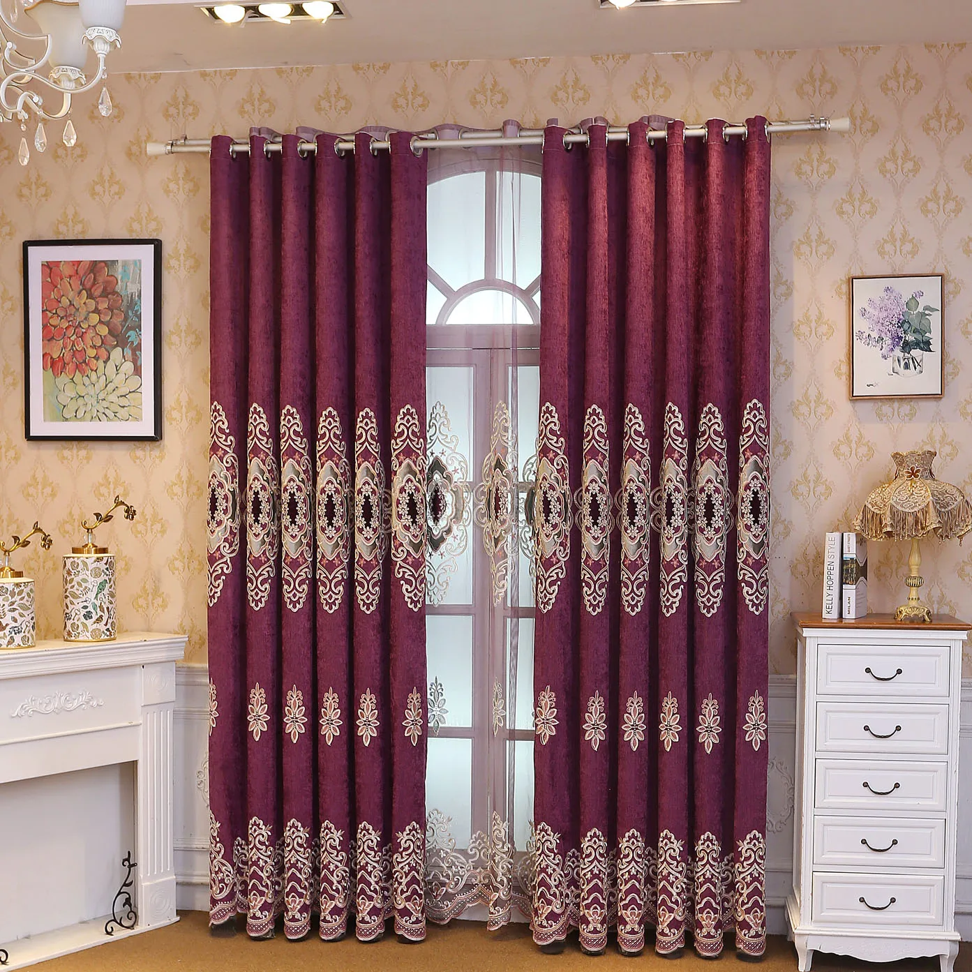 Роскошные европейские шторы Slow Soul для гостиной розовые кофейные синие спальни