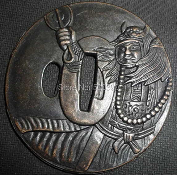 

HANDMADE JAPANESE SWORD KATANA kirsite GUARD TSUBA