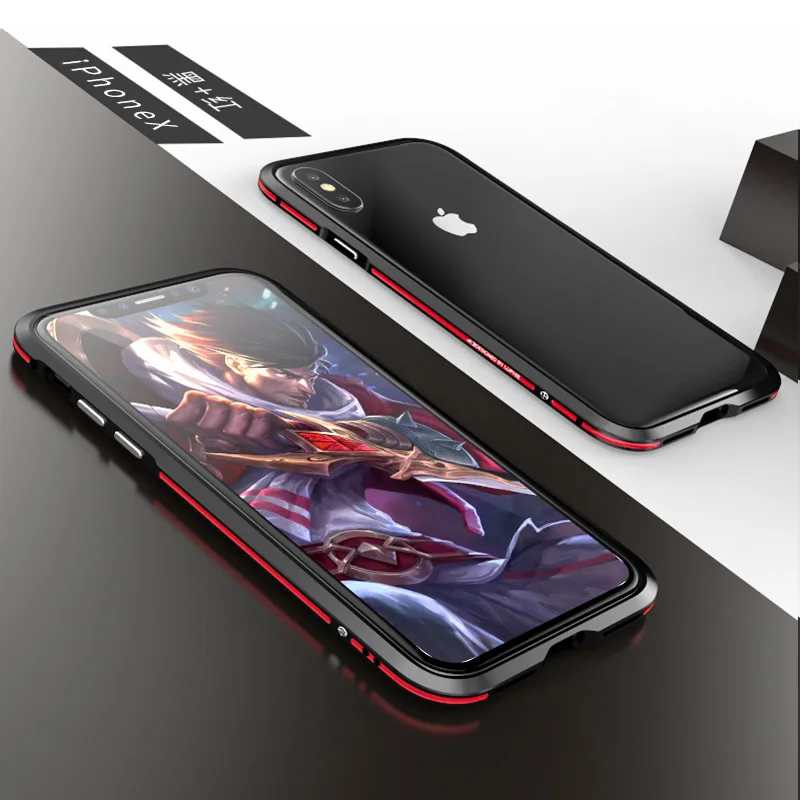 Роскошный изогнутый металлический бампер для samsung Galaxy Note 9 чехол Note 8 для iphone X Xs Max Xr 8 7 Plus Ультратонкий алюминиевый корпус