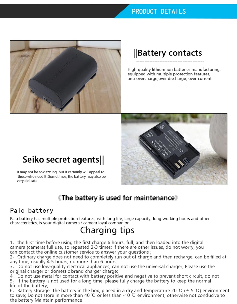 2 шт LP-E6 LPE6 2000mAh Аккумулятор для Canon 5D Mark II III и IV 70D 5Ds 6D 5Ds 80D 7D 60D 5Ds R DSLR камеры