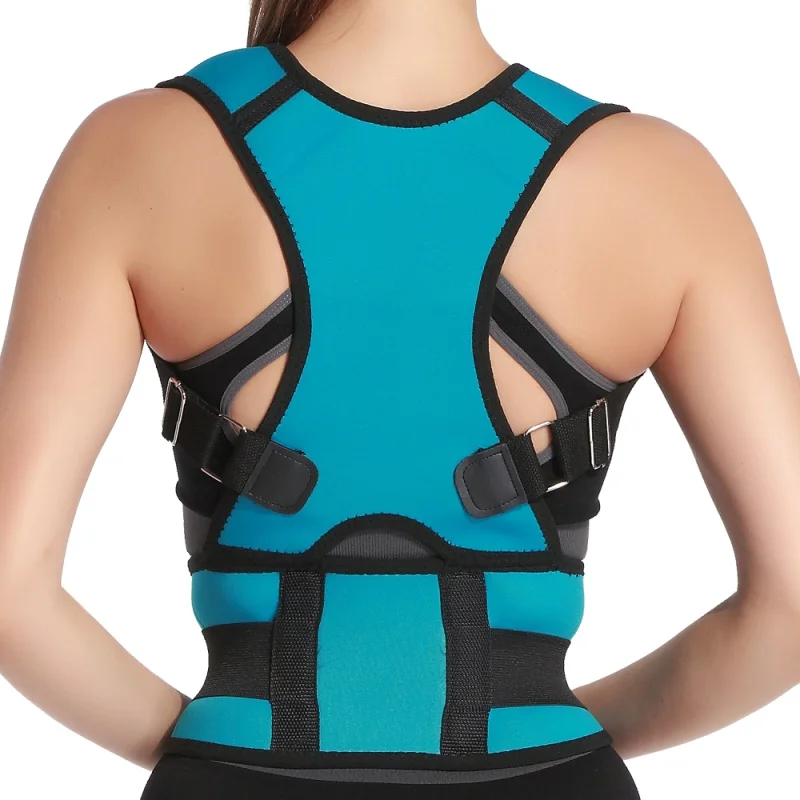 

Unisex Adjustable Therapy Back Posture Corrector Shoulders Belt Brace Bodywellness Posture Corrector Corretor Postural Belt S-2X