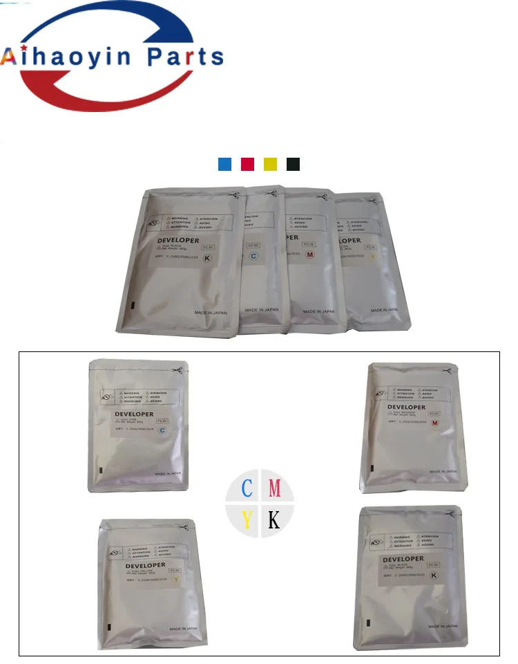 

1sets 4pcs Developer powder for Toshiba eSTUDIO 2500c 3500c 3510c kmcy developer
