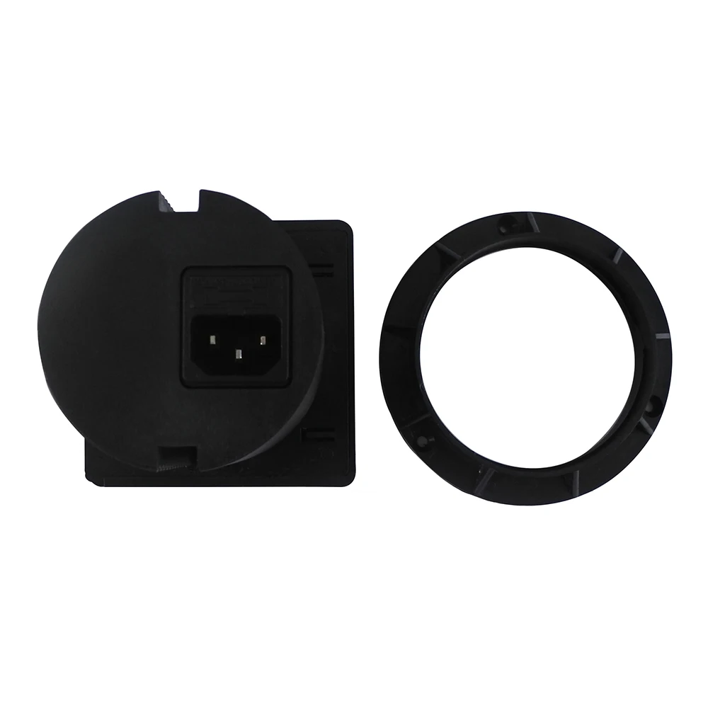 Desktop power Grommet Data Center настольная розетка с 2 портами usb скрытый дизайн(черный