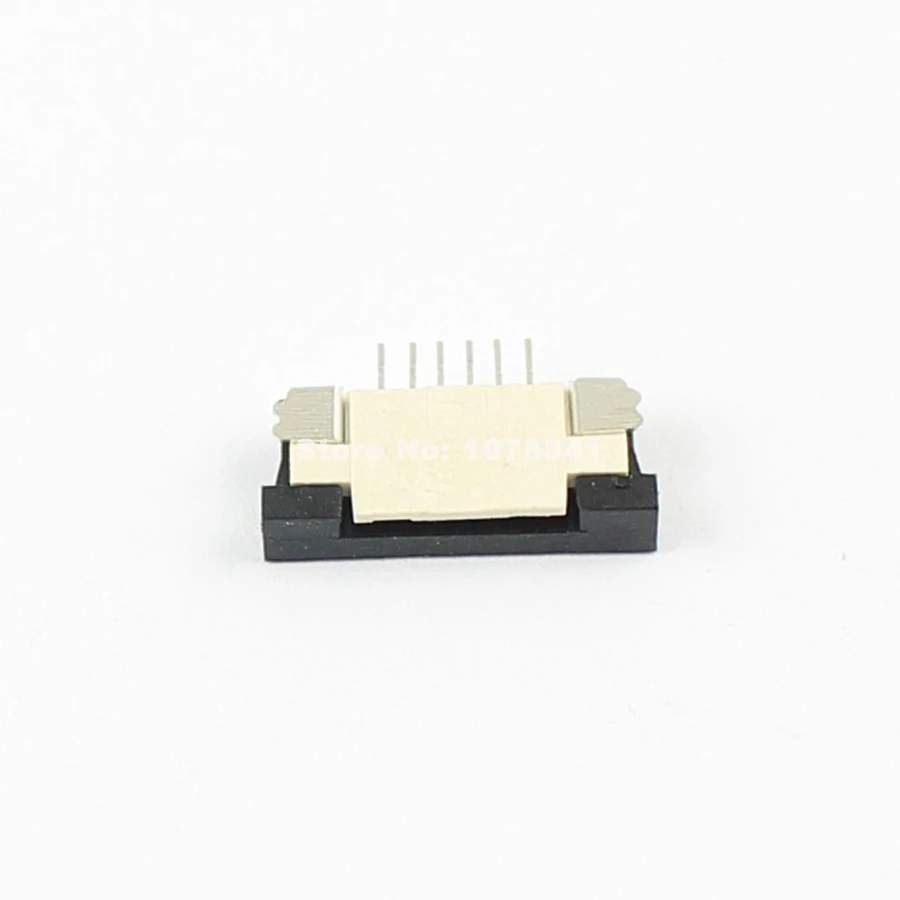 10 шт. гибкие печатные платы FFC 1 мм Шаг 6 Pin с выдвижными ящиками Тип ленты плоский
