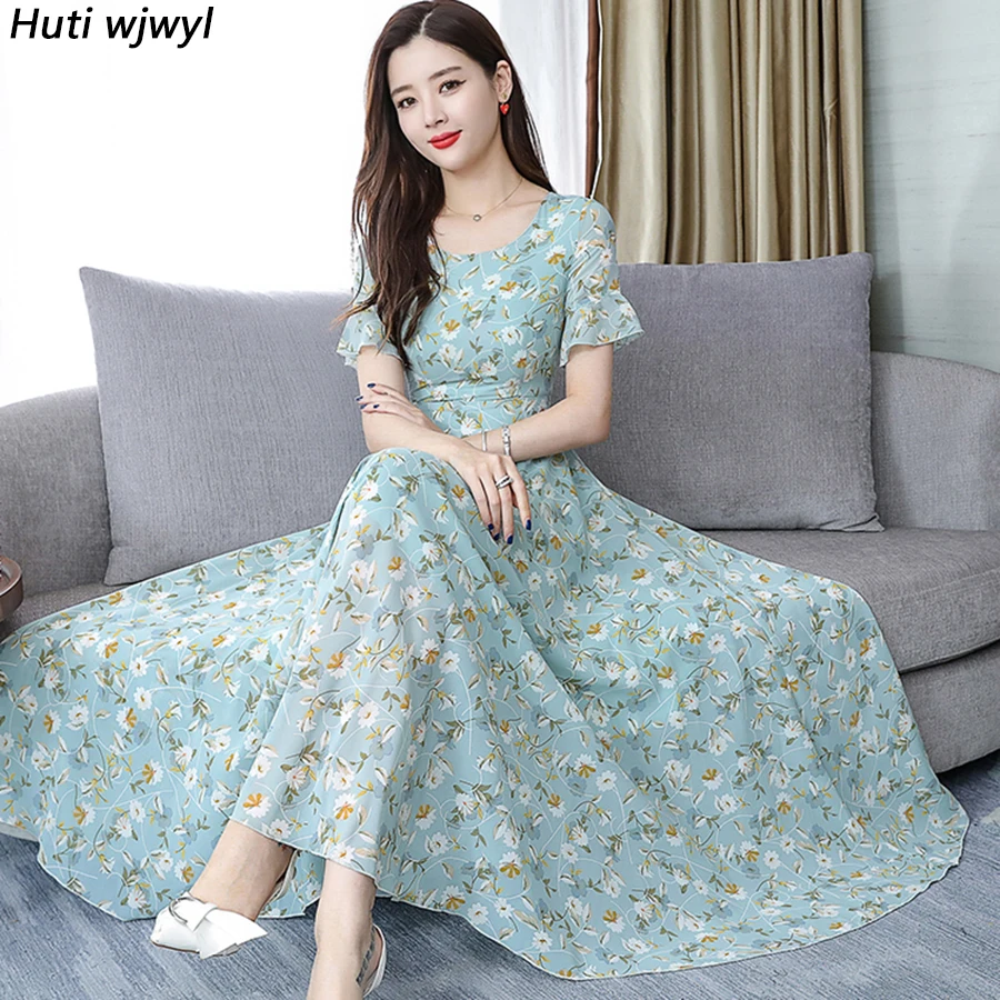 Женское элегантное облегающее платье вечерние платья 2021 из шифона с цветочным