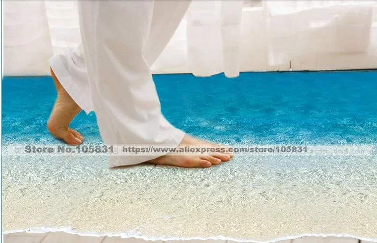 Креативная напольная наклейка съемная для гостиной спальни напольного пола