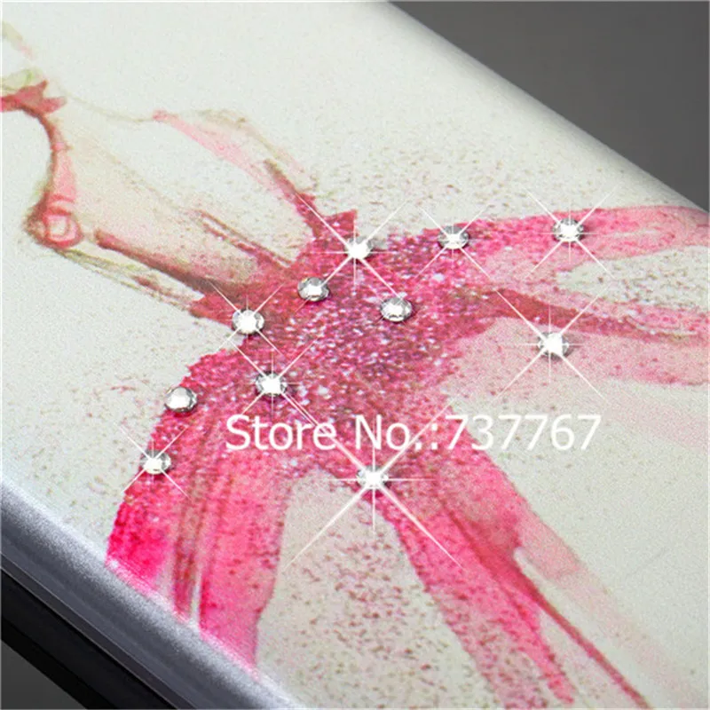 Для Lenovo A369 A 369i чехол / люкс кристалл алмаза 3D твердый переплет пластиковый для A369i