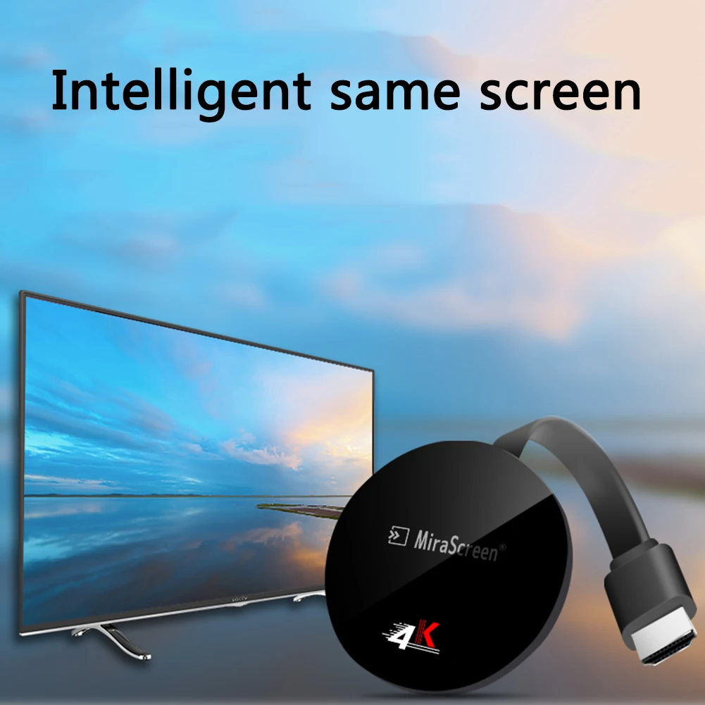 Беспроводной дисплей MiraScreen G7 Plus 2 4G 4 K UHD DLNA Wi Fi адаптер дисплея 2019 поддержка прямой