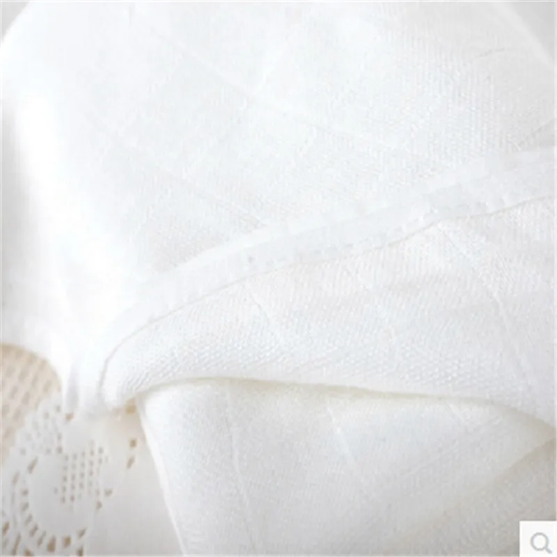 10 шт./упак. детские бамбуковые волокна марлевые пеленки белый Новорожденные