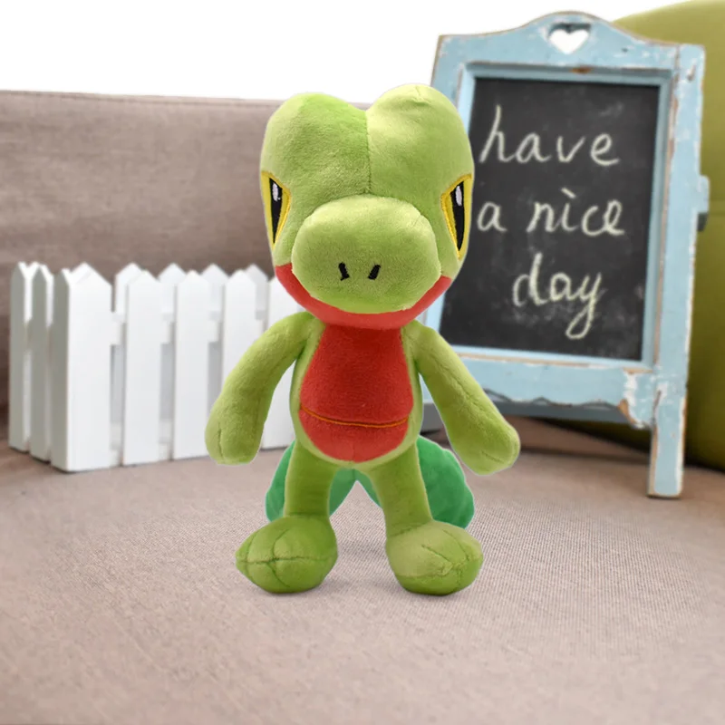 23 см Treecko Мягкая Плюшевая Кукла Мягкие игрушки для детей мягкие животные букет Детская кукла подарки на день рождения игра Knuffels Dieren