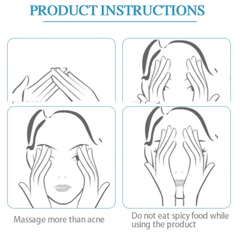 Крем для лечения акне удаление черных точек крем против контроль жирности