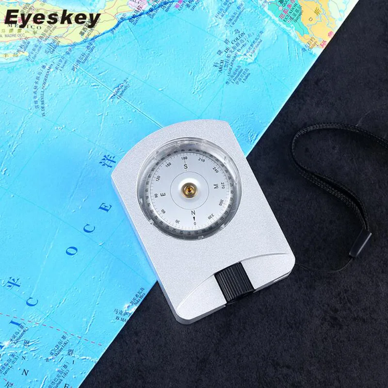 

Eyeskey Professional Multi Functional Survival Compass Camping Hiking Compass Digital Guide Map Orientation Waterproof Metal