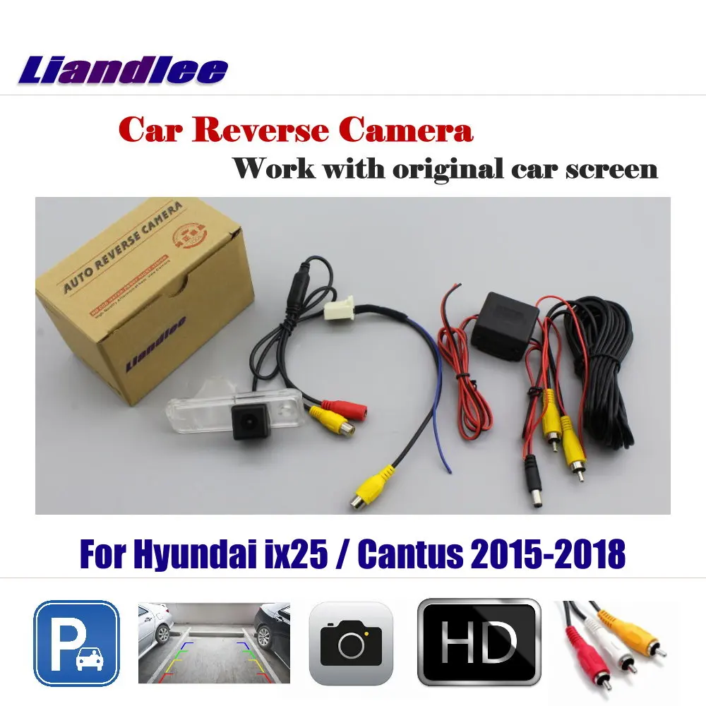 

For Hyundai ix25 Cantus 2015-2018 Car Reverse Parking Rear View Camera AUTO HD CCD NTSC OEM CAM With RCA Adapter