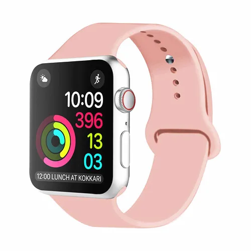 Vintage Rose Ремешок для часов apple Watch 5 4 3 band - Цвет ремешка: Vintage Rose