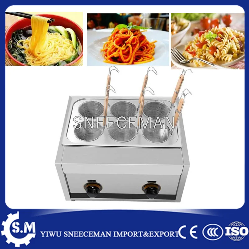 Печь для лапши с шестью корзинами фотоэлектрическая паста|stove electric|stoves electric