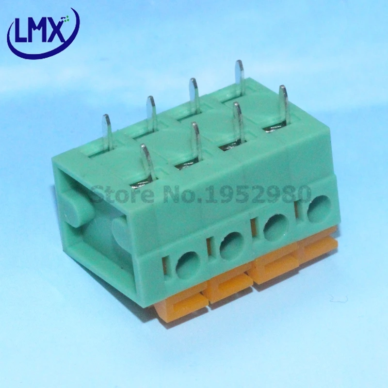 50 шт. пружинный клеммный разъем 5 08 мм 1/2/3/4/5/10 20P KF142R|terminal block connector|block connectorspring terminal |