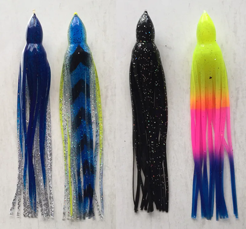 

12inch Octopus Bait Big Sea Fishing Lure Tuna Lure Boat Trolling Lure Fishing Tackle Eleven kinds of color selection