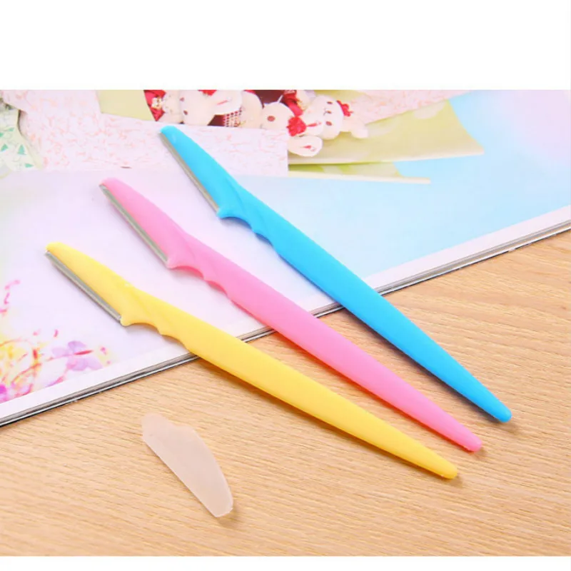 3 шт./компл. профессиональная Бритва для бровей средство удаления волос лица