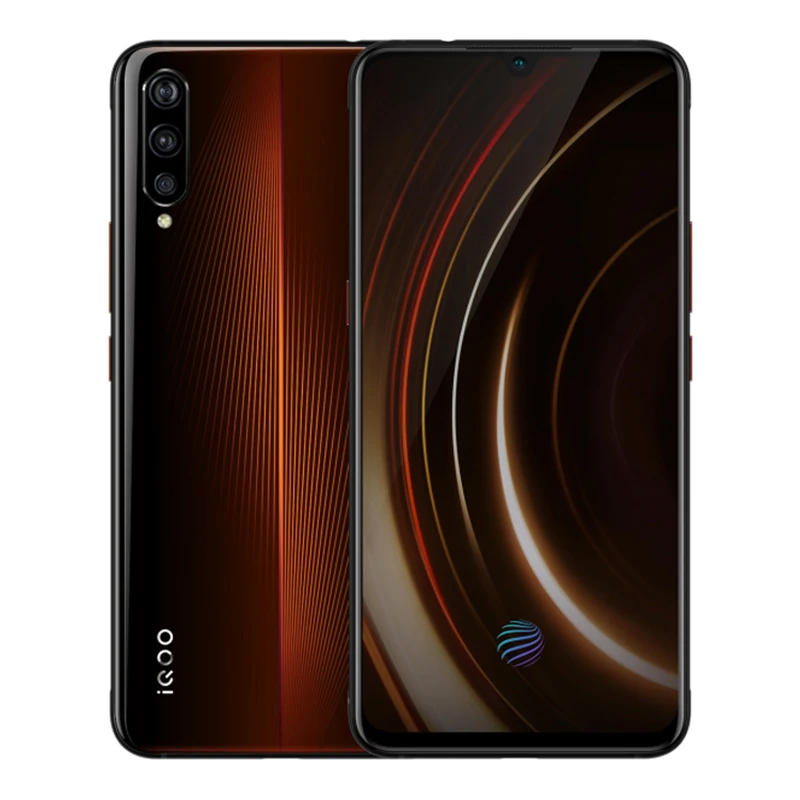 Vivo iQOO мобильный телефон 6,4" AMOLED 6G/8G/12G ram 128G/256G Восьмиядерный Snapdragon 855 Android 9 4000mAh NFC Смартфон