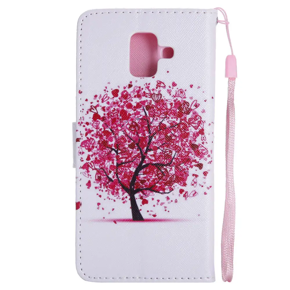 Мягкий чехол s On для SAMSUNG Galaxy A6 2018 SM-A600FN/DS Чехол-книжка откидная крышка 32 Гб 64