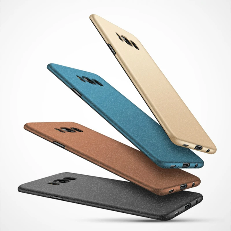 Матовый чехол накладка для Samsung Galaxy S7 edge Fosco Жесткий Чехол из поликарбоната
