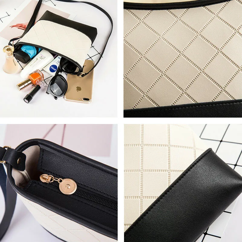 

Women Ladies Leather Shoulder Bag Tote Purse Handbag Messenger Crossbody Satchel