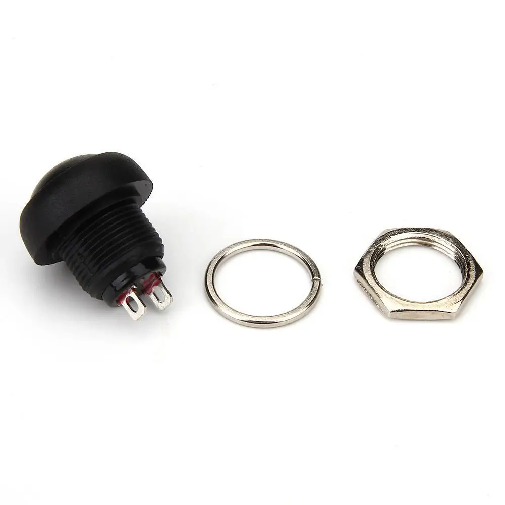 Round Small Button Switch Safety Waterproof Mini Door Bell Push Momentary Contact Long Cycles | Обустройство дома
