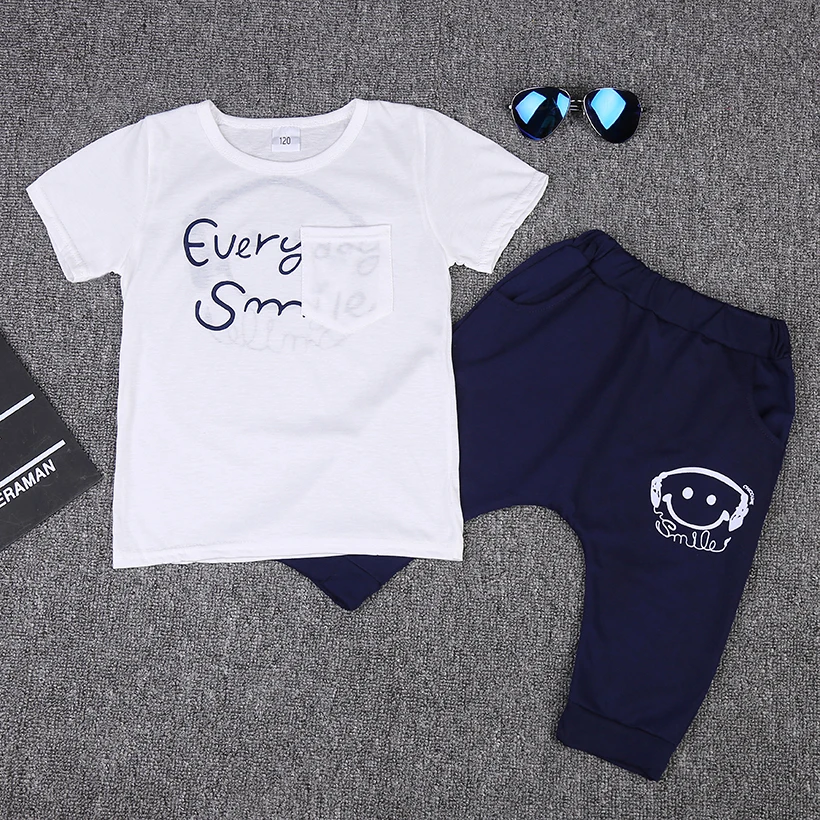 Бесплатная доставка розничная продажа комплект летней одежды для маленьких