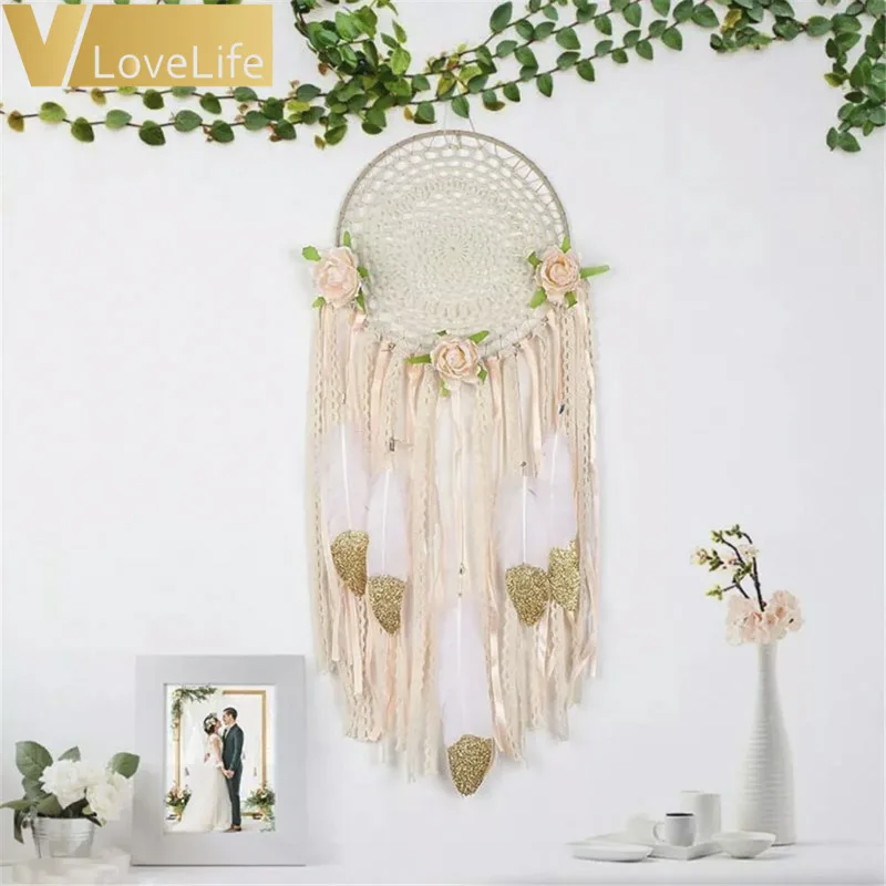 Boho Dream Catchers Свадебный комплект для украшения ручной работы DIY ремесло вечерние
