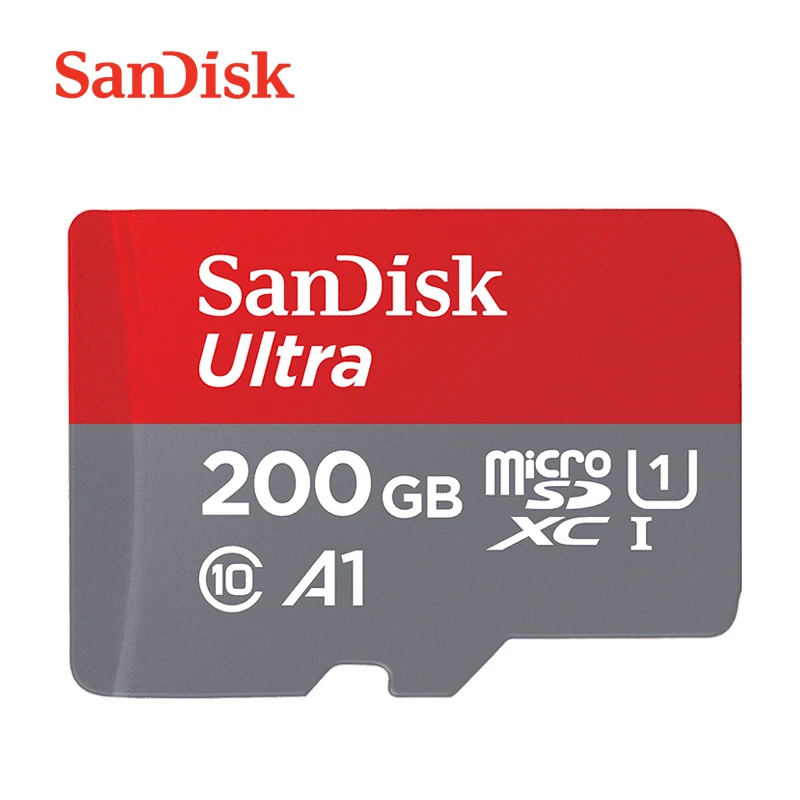 Карта памяти SanDisk Ultra 256 ГБ 200 128 64 карта MicroSDXC 32 16 micro SDHC класс 10 SD 98 МБ/с./с TF |