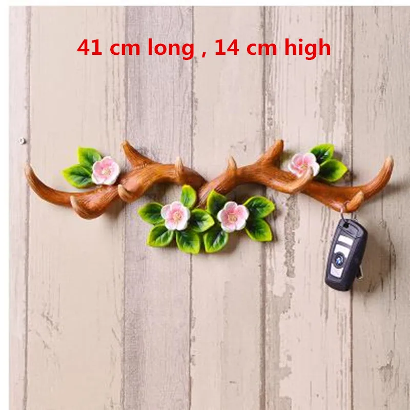 Creative wall decoration crafts European retro antler hooks clothing store hanging coat hook | Дом и сад